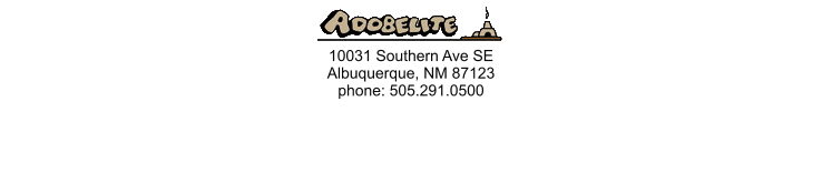 10031 Southern Ave SE Albuquerque, NM 87123 phone: 505.291.0500
