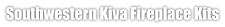 Southwestern Kiva Fireplace Kits