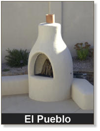 El Pueblo Outdoor Kiva Fireplace Kit