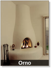 Orno Kiva Fireplace Kit