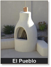 El Pueblo Outdoor Kiva Fireplace Kit