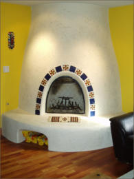 Orno Kiva Fireplace Kit