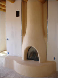 Flatwall Orno Kiva Fireplace Kit