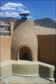 Outdoor Orno Kiva Fireplace Kit