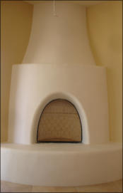 Santa Fe Kiva Fireplace Kit