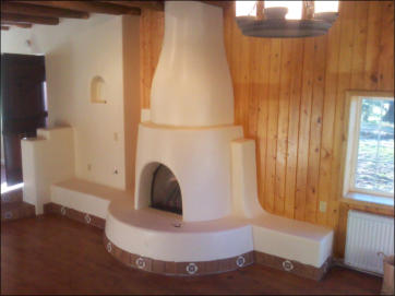 Flatwall Navajo Kiva Fireplace Kit
